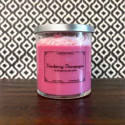 Cranberry Champagne Candle