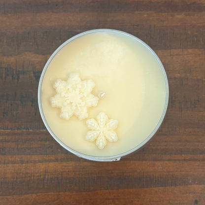 White Chocolate Snowflakes Candle